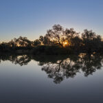 Eyre Creek Sunset